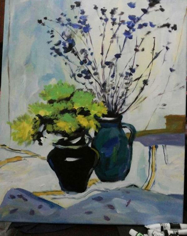 初学者丙烯风景画基础教程