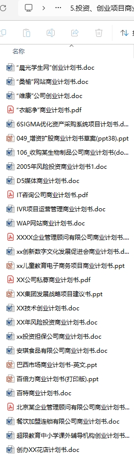 大学生创新创业项目计划书，商业策划案word版范文PPT模板资料