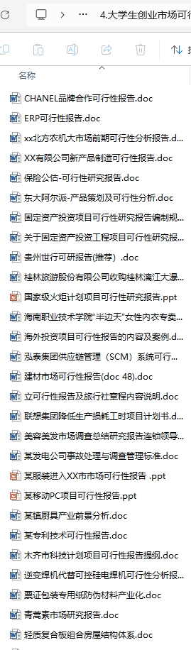 大学生创新创业项目计划书，商业策划案word版范文PPT模板资料